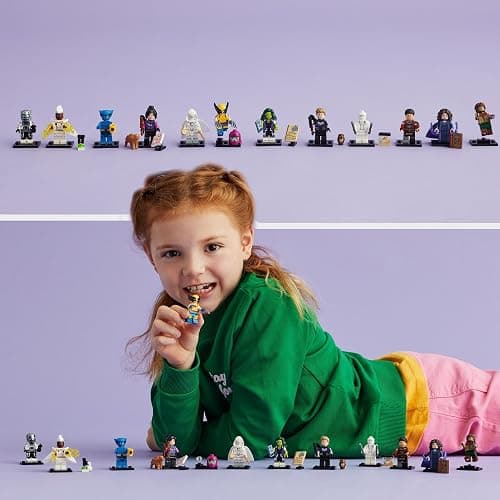 Lego 71039 Marvel Series 2 Mini Figures, 1 of 12 Iconic Disney+ Characters to Collect in Each Bag, Includes Wolverine, Hawkeye, She-Hulk, Echo and More (1 Piece, Style Sent Randomly) thumbnail 2