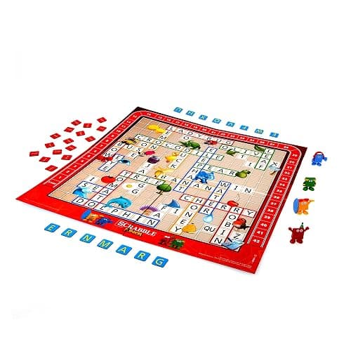 Hasbro Gaming Scrabble Junior Board Game | 2-4 Players | Family Educational Word Games for Kids | Back to School Gifts for Classroom | Ages 5+ thumbnail 3