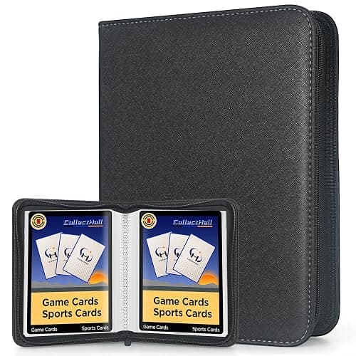 CollectHall Jumbo Card Binder for Pokemon Jumbo Cards, Big Card Binder 50 Page- 100 Cards Jumbo Card Album - Image 1