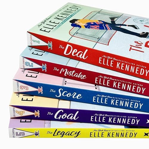 Off-Campus Series 5 Books Collection Set By Elle Kennedy (The Deal, Mistake, Score, Goal, Legacy) thumbnail 3