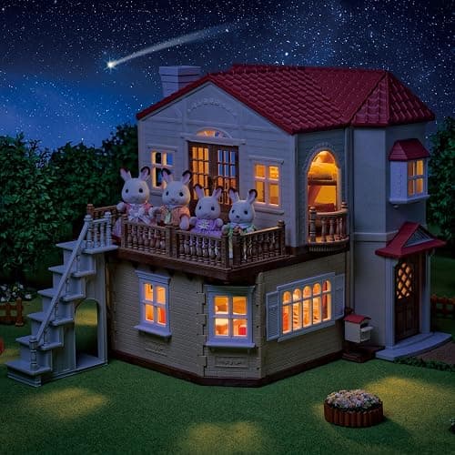 Calico Critters - Red Roof Home - Country Home - 2026 Gift Set Edition Dollhouse – Kids Pretend Play House, Miniature Home Playset with Furniture & Accessories, Ages 3+ thumbnail 6