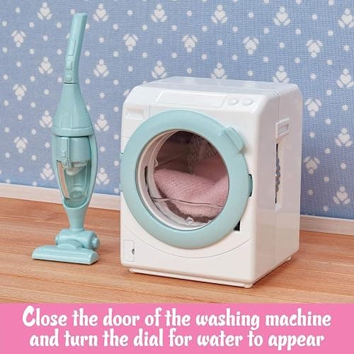 Calico Critters, Doll House Furniture and Décor, Laundry & Vacuum Cleaner thumbnail 4