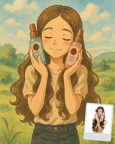 Hair Perfume - DUO Protector Termico para Cabello, Desenredante y Control Frizz Con Feromonas, Protección Solar - Ritual Seducción y Ritual Tentación Floral y Frutal 120ML - Leave in Conditioner Spray thumbnail 7