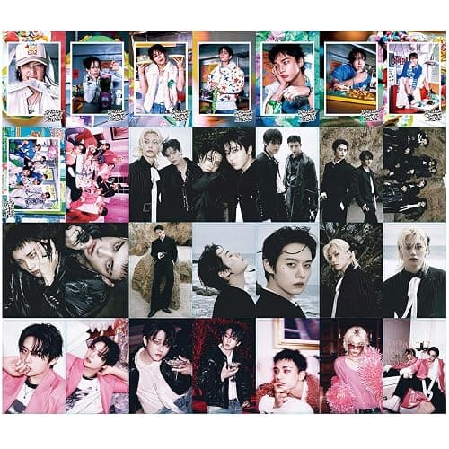 KPOPBP SKZ Album Do it Photocards Lomo Card Set Merch Cards Gift for Boys and Girls Birthdays Party Celebration Decoration thumbnail 5