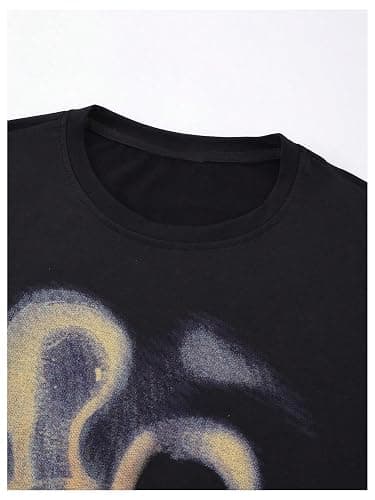 SOLY HUX Men's Oversized Graphic Tees Crew Neck Short Sleeve Vintage Streetwear T Shirt Tops thumbnail 3