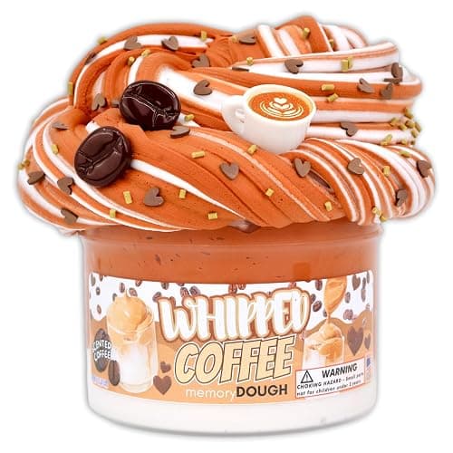 Whipped Coffee Butter Slime (8oz) - memoryDOUGH Slime - Handmade in USA - Dope Slimes thumbnail 2