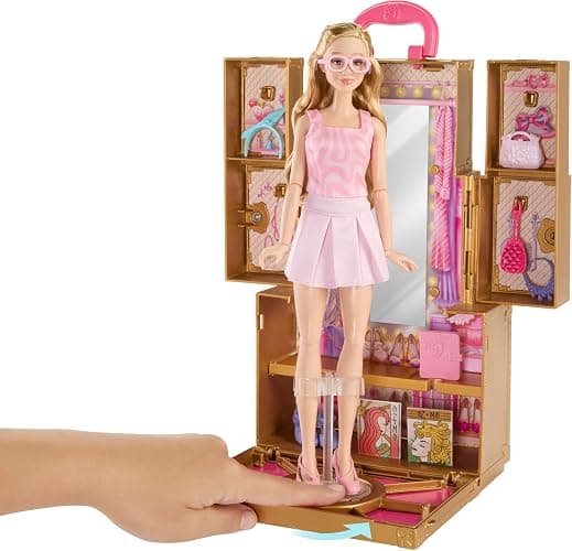 Mattel Universal Pictures’ Wicked Glinda’s Glamorous Closet with 2 Unique Looks, Surprises & 13 Accessories, Inspired by The Movie thumbnail 6