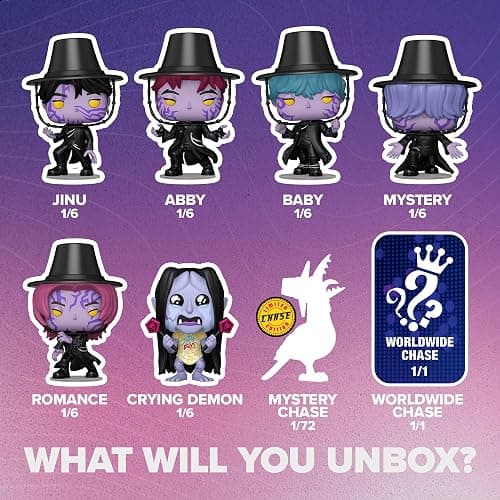 Funko Pop! Mystery: Kpop Demon Hunters - Saja Boys Blind Box Vinyl Figure | 1 Figure Per Blind Box, Netflix Merch, Jinu, Abby, Baby Or Others, KPop Idol Boy Band Gift for Teens & Girls thumbnail 3