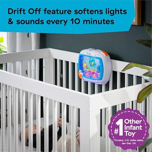 Baby Einstein Sea Dreams Soother Musical Crib Toy and Sound Machine, Newborn and up thumbnail 6