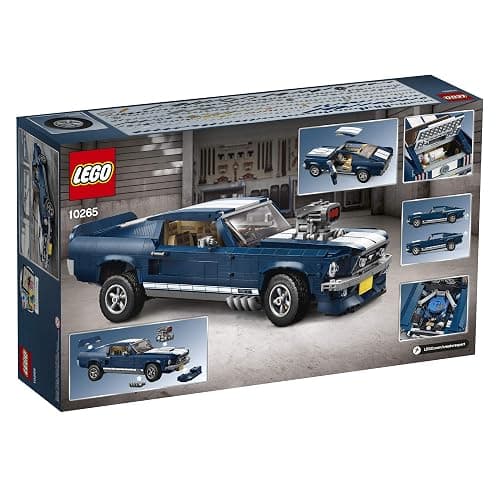 LEGO Creator Expert Ford Mustang 10265 Building Set - Exclusive Advanced Collector's Car Model, Featuring Detailed Interior, V8 Engine, Home and Office Display, Collectible for Adults and Teens thumbnail 6