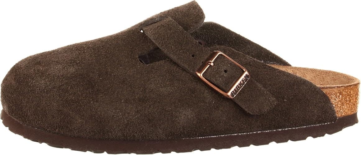 Birkenstock Unisex Boston Soft Footbed, Mocha Suede, 40 N EU thumbnail 8
