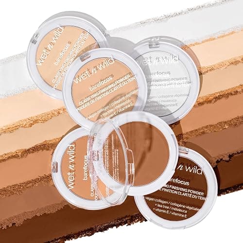 wet n wild Bare Focus Clarifying Finishing Powder | Matte | Pressed Setting Powder Translucent thumbnail 12