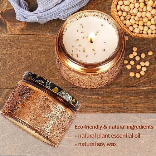 Butterfly Rotating Scented Candle, Gifts for Women Mom Daughter Sister Wife | Birthday Gifts for Women Friendship, Unique Candle Gift for Christmas Anniversary Mothers Day thumbnail 5