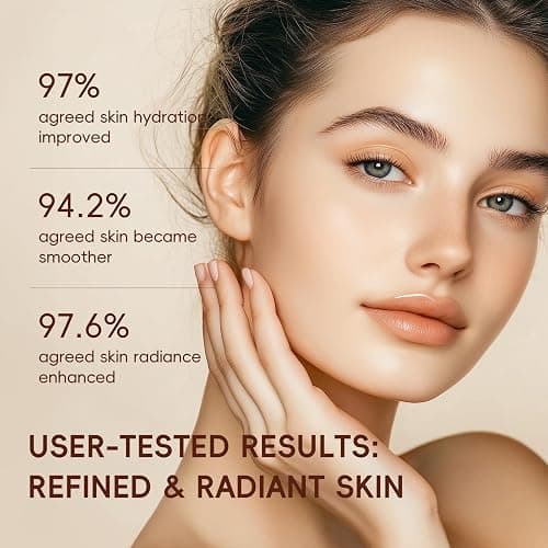 LAIKOU Skin Care Set, Korean Skin Care - Korean Beauty for Women - 5pcs | Rice Cleanser, Toner, Serum, Eye Serum, Moisturizing Cream Teen Girls Mom Daughter Mother's Day Birthday Christmas Lover thumbnail 4