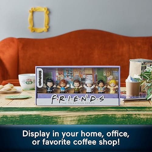 Little People Collector Friends TV Series Special Edition Set for Adults & Fans, 6 Figures in a Display Package - Multicolor thumbnail 4