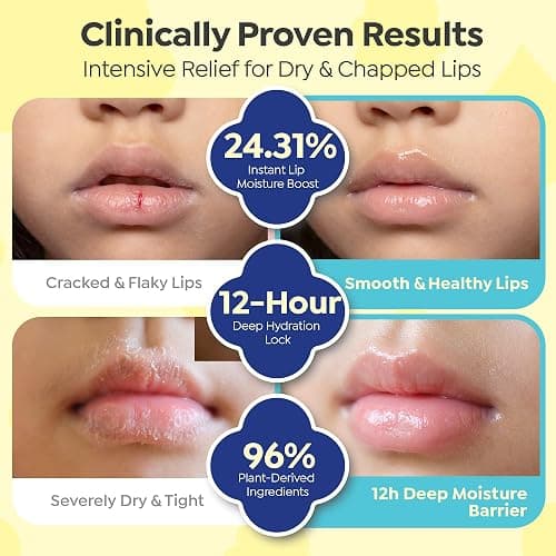 GOONGBE Kids' Moisture Lip Balm - Korean Kids Hydrating Lip Balm for Chapped and Cracked Lips - 12hr Moisturizing Non Oily Lip Care with Plant Oils and Shea Butter - Allergen Free Scent, 0.1 oz. thumbnail 3