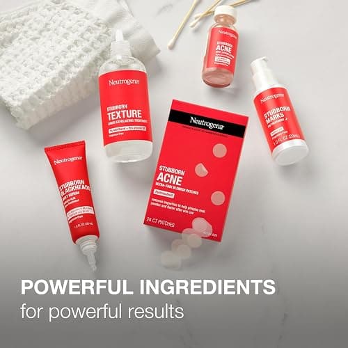 Neutrogena Stubborn Acne Spot Drying Lotion, Fragrance-Free Sulfur Acne Treatment Clears Acne By Drying Up & Shrinking Pimples, Paraben- & Oil-Free, 10% Sulfur & 4% Niacinamide, 1.0 fl. oz thumbnail 5
