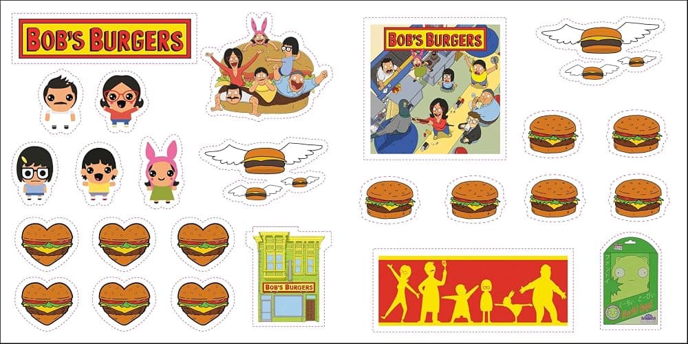 Bob's Burgers 2026 Wall Calendar (Includes Stickers) thumbnail 6