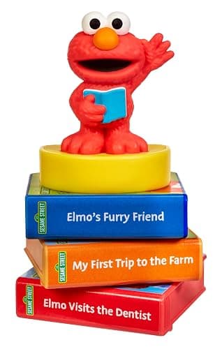 Little Tikes Story Dream Machine Sesame Street Elmo & Friends Story Collection, Storytime, Books, Audio Play Character, Toy Gift for Toddlers and Kids Girls Boys Ages 3+ Years thumbnail 4
