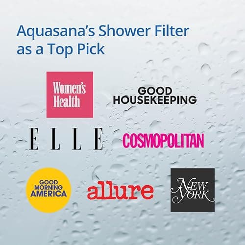 Aquasana Shower Filter | Dermatologist-recommended for softer, healthier skin & hair | Proven to reduce 90% of chlorine for 6 months | High pressure | Chrome wand shower head | AQ-4105CHR thumbnail 4