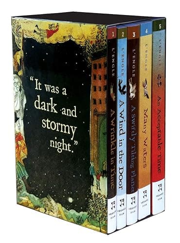 The Wrinkle in Time Quintet Boxed Set (A Wrinkle in Time, A Wind in the Door, A Swiftly Tilting Planet, Many Waters, An Acceptable Time) - Image 1