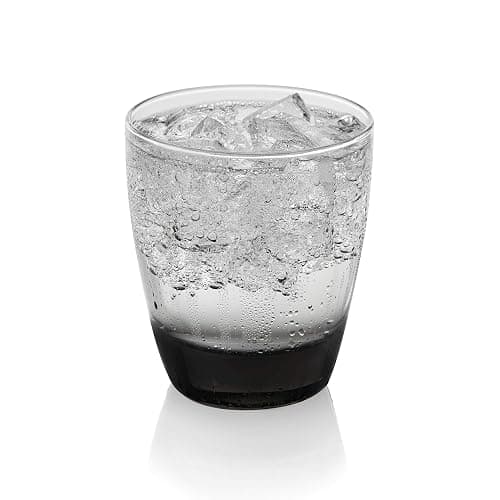 Libbey Classic Rocks and Tumbler Glasses Set of 16, Smoke Hue, Lead-Free Water Glasses, Dishwasher Safe Drinking Glasses Set thumbnail 8