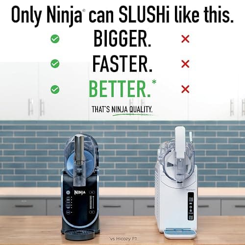 Ninja SLUSHi Frozen Drink & Slushie Machine with RapidChill Technology | 88 oz. Easy Fill Vessel | 5 Preset Programs | Make Margaritas, Frappés, & More | With Dishwasher Safe Parts | Black | FS301 thumbnail 6
