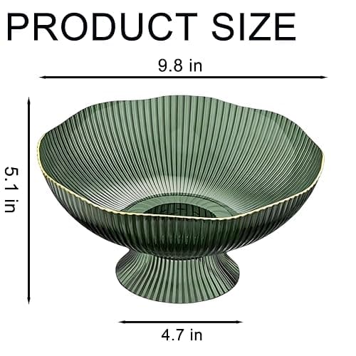 satoaols Fruit Bowl Decorative Bowl for Home Kitchen Storage Versatile Fruit Basket for Table Centerpiece & Daily Fruit Display thumbnail 3