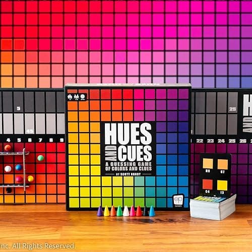 USAopoly | Hues and Cues | Guessing Board Game | Ages 8+ | 3-10 Players | 30 Minutes Playing Time thumbnail 3