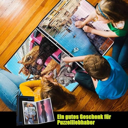 ALL4JIG Puzzle Storage Folder Keeper for Jigsaw Enthusiasts Puzzle Space-Saving Organizer Accessories for Adults Holds 20 Puzzles, HD Film Pockets thumbnail 8