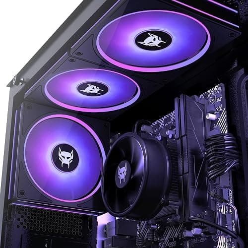 BEASTCOM Q3 Gaming PC Desktop Computer AMD Ryzen 5 3400G, 4K Vega Graphics, 16GB RAM, 1TB M.2 NVMe, 500W 80PLUS PSU, WiFi, Gaming Office Console, Towers Prebuilt PC thumbnail 4