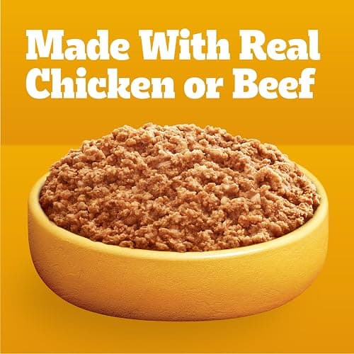 Pedigree Chopped Ground Dinner Adult Soft Wet Dog Food 30-Count Variety Pack, 3.5 oz Pouches thumbnail 4