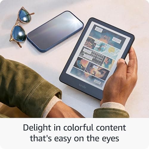 Amazon Kindle Colorsoft 16 GB (newest model) – With color display and adjustable warm light – No Ads – Black thumbnail 2