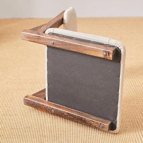 GZQWDC Meditation Chair with Back Support,Japanese Floor Chair,Back Jack for The Floor,Floor Seating,Tatami Floor Seats thumbnail 6