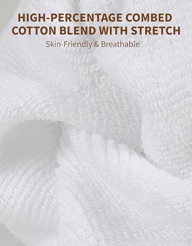 CLOSEMATE Womens Scrunch Crew Socks, Retro Slouch Mid Calf Socks, 3 Pairs | Breathable Cotton & Cushioned Terry Sole, Elastic Cuff for Adjustable Scrunch Styling with Sneakers & Boots thumbnail 4