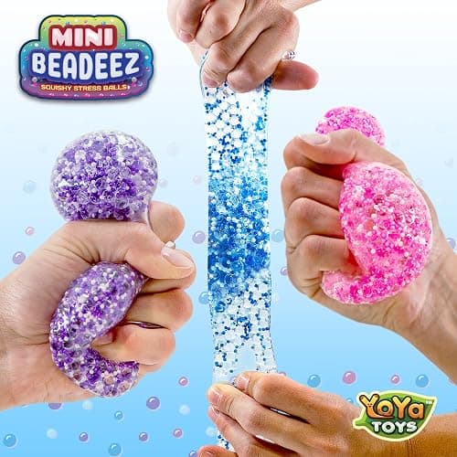 Yoya Extra Squish DNA Balls - Fidget Stress Ball - Colorful Soft Squishy - Mental Stimulation, Clarity & Focus Tool - Fun Squishies thumbnail 2