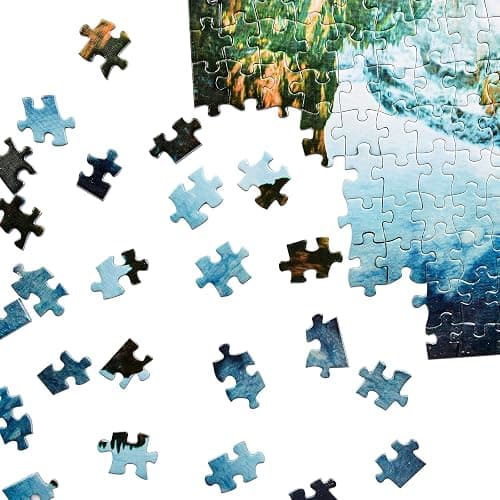 Rocorose 1000 Piece Jigsaw Puzzle Autumn of Italian Alps Naturpark Floor Puzzle for Kids Adult thumbnail 3