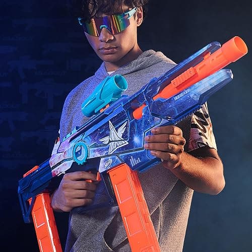 Nerf Loadout Galactic Commander Motorized Blaster, 3 Firing Modes, 3 Attachment Accessories, 48 Nerf N1 Darts, Kids Toys & Gifts, Ages 8+ thumbnail 8