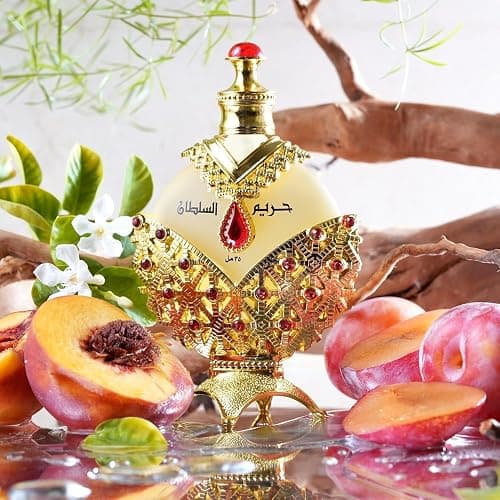 KHADLAJ PERFUMES Hareem Al Sultan Gold Concentrated Perfume Oil for Women, 1.18 Ounce with Floral, Fresh, and Sandalwood Scent thumbnail 2