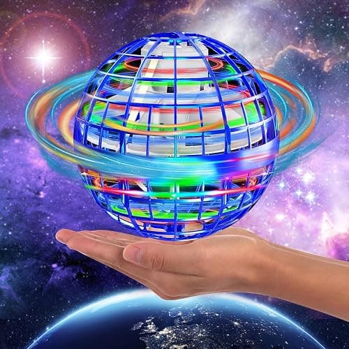 Taikcsut 2025 Upgraded Flying Orb Ball Toy, Hover Boomerang Ball Spinner Mini Drone - Magic Floating Galactic Fly Spinning Orb, for Boys Girls and Kids - Image 1