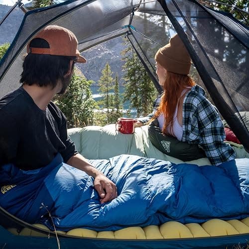 Kelty Cosmic 20 Down Mummy Sleeping Bag for Backpacking, Campers, 550 Fill Power, Recycled Fabrics with PFAS-Free DWR, Designed in Sunny Colorado, thumbnail 8