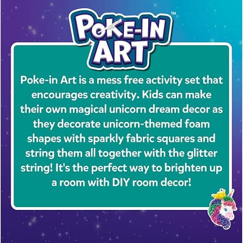 Skillmatics Poke-in Art - Magical Unicorn Dream Decor, Mess-Free Fun for Kids, DIY Wood Craft Kits, Creative Activity, Gifts for Ages 4, 5, 6, 7, 8, 9 thumbnail 9
