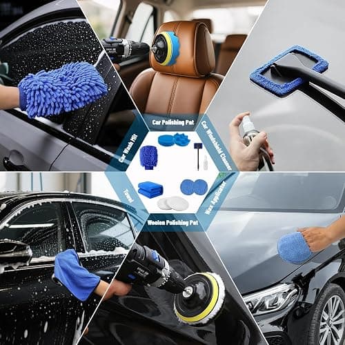 Car Detailing Kit,36pcs Car Detailing Brush Set,Car Cleaning Kit with Professional Car Detailing Brush Set,Auto Detailing Brush Set,Car Wash Kit,Car Detailing Kit Interior Exterior Wheels Cleaner thumbnail 7