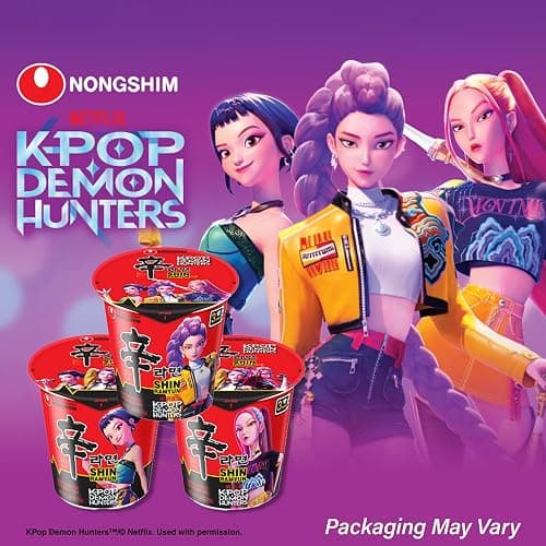Nongshim Shin Ramyun Cup of Noodles, Spicy Signature Korean Instant Ramyun, Rich Beef Flavored Broth, Quick and Easy, Microwaveable Cup, 2.64 oz (Pack of 6) thumbnail 2
