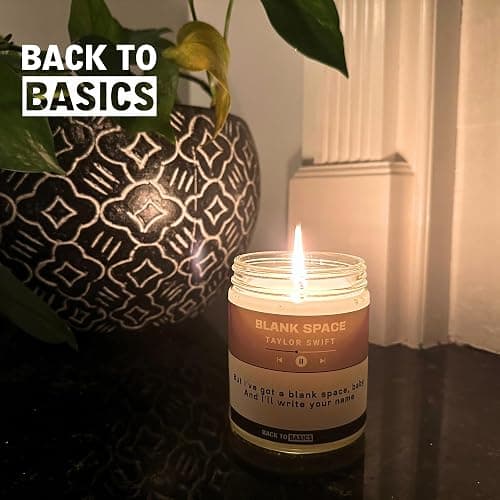 Back to Basics | Taylor Premium Candle Set - 3 Vegan Soy Coconut Wax Scented Candles for Home Decor, Birthday Gifts for Women, Best Friends, Men | Relaxing Aromatherapy Made in USA thumbnail 8
