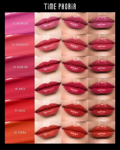 TIMEPHORIA STELLAR DUST LIP STAIN-Long Lasting, Waterproof and Transferproof Lip Tint, Glossy Finish Lip Gloss, Lightweight Lipstick, High Coverage, Stocking Stuffers For Teen Girls (004 Mauvion) thumbnail 5