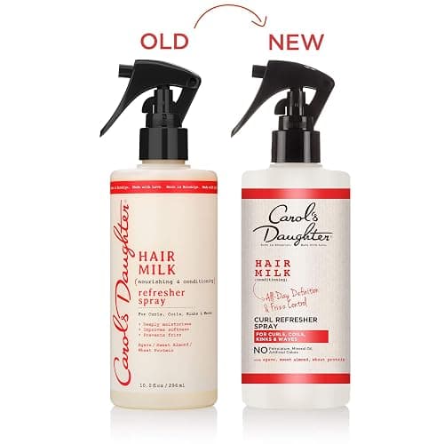Carol's Daughter Hair Milk Curl Refresher Spray for Coils and Waves, with Agave, Sweet Almond and Wheat Protein, 10 fl oz thumbnail 2