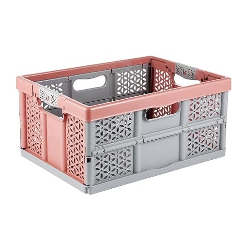 keeeper Stabile Profi-Klappbox mit Soft-Touch Griffen, 48,5 x 35 x 23,5 cm, 32 l, Lea, Nordic Red - Nordic Red - Einzelartikel - Image 1