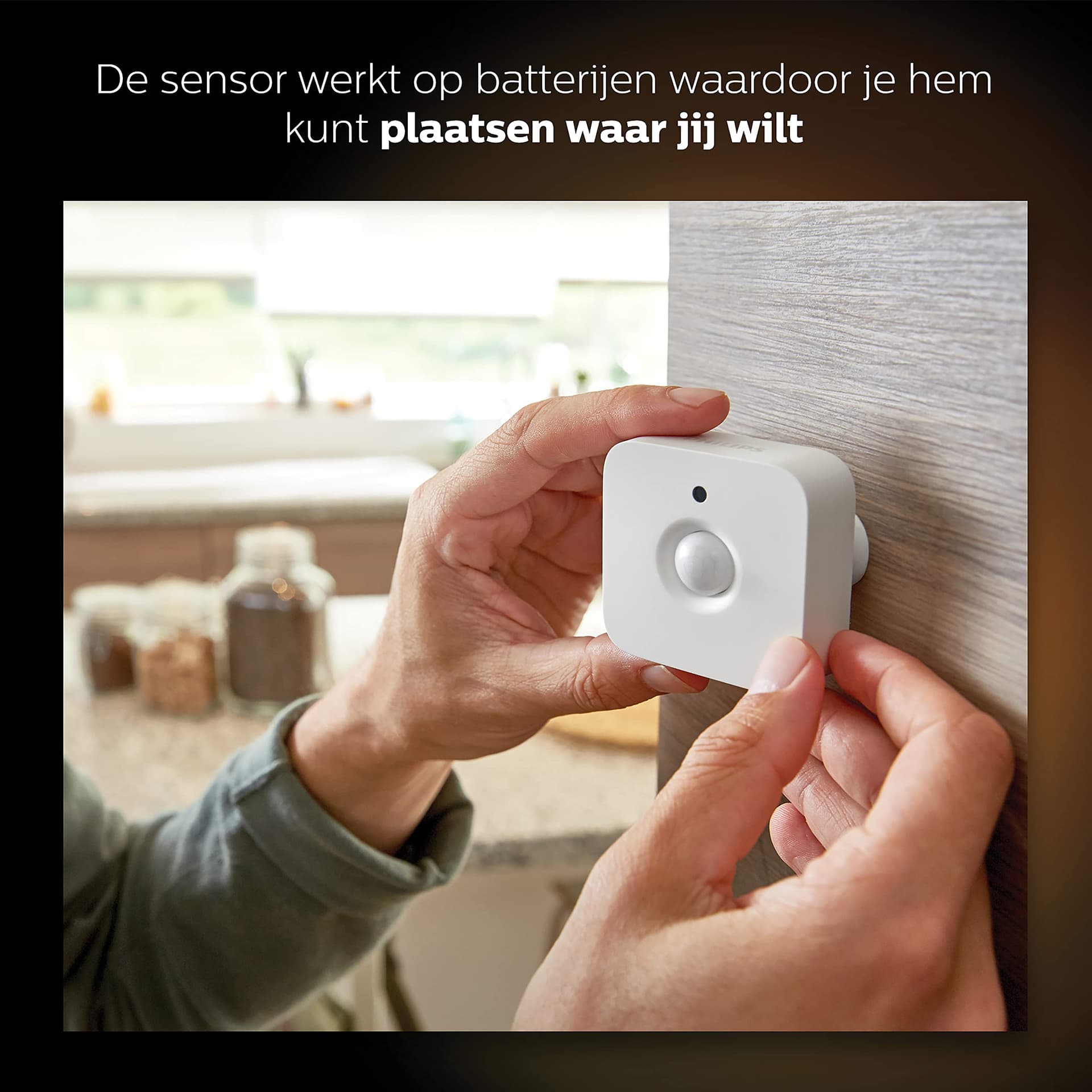 Philips Hue Bewegingssensor - Activeer Je Hue Lampen Bij Beweging - met Ingebouwde Lichtsensor - Overal Eenvoudig te Bevestigen - Verbind met Bridge thumbnail 8
