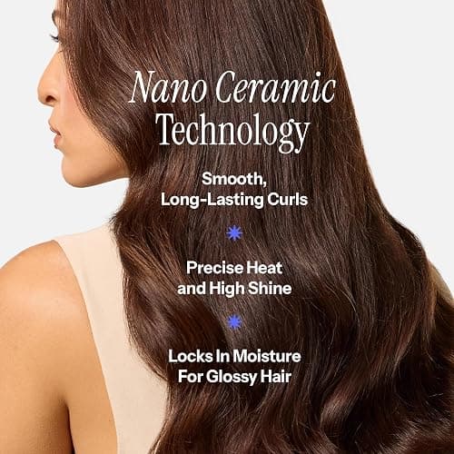 Hot Tools Professional Nano Ceramic Extra Long Tapered Curling Iron | 3/4" to 1.25" Tapered Barrel for Soft Waves & Curls, Variable Heat Settings up to 450°F, 8 Ft Cord thumbnail 4